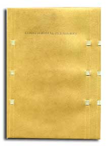 brown vellum cover